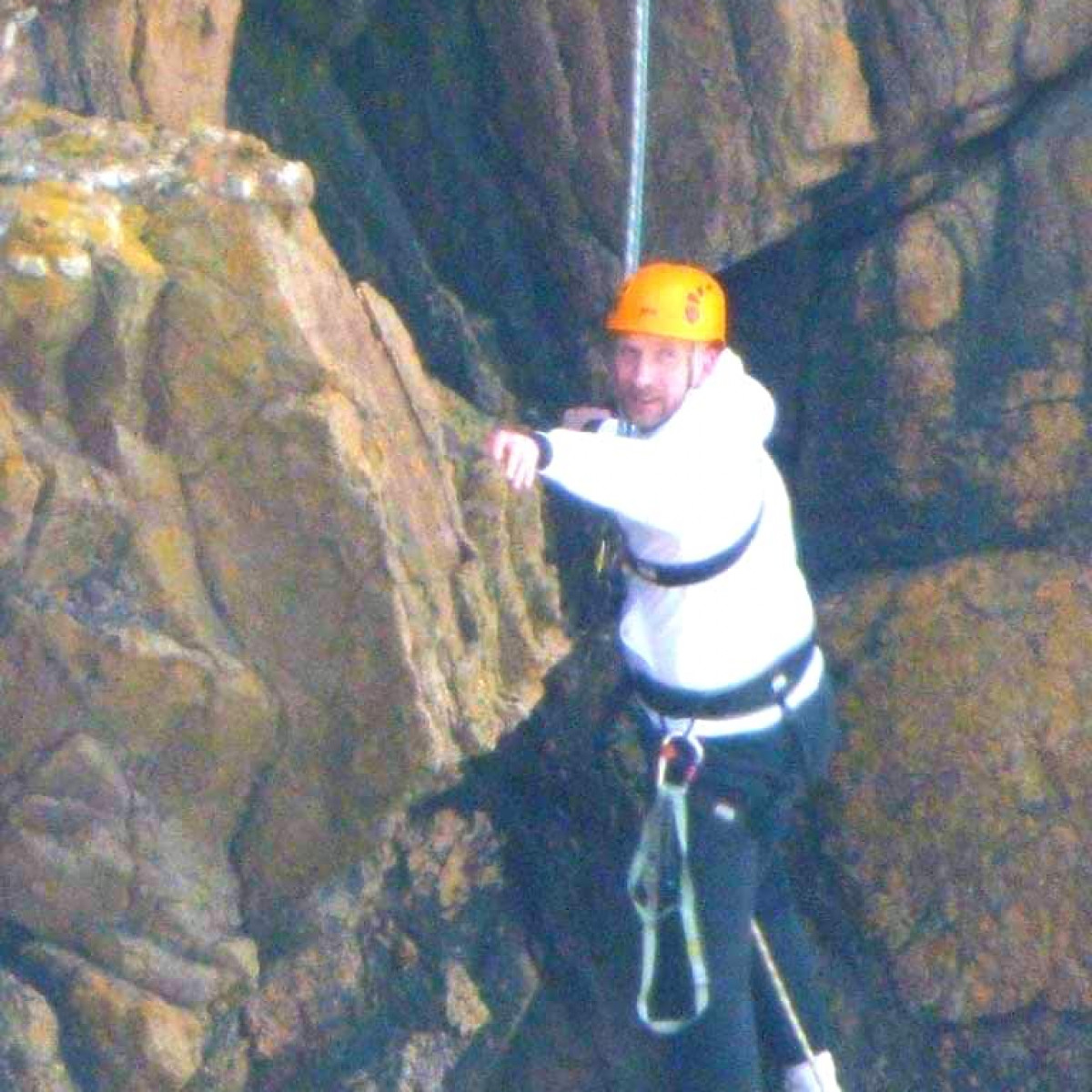 Greg Runs for JET - Third Challenge - Abseil