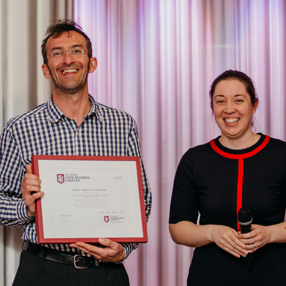 Awarded The Jersey Good Business Charter