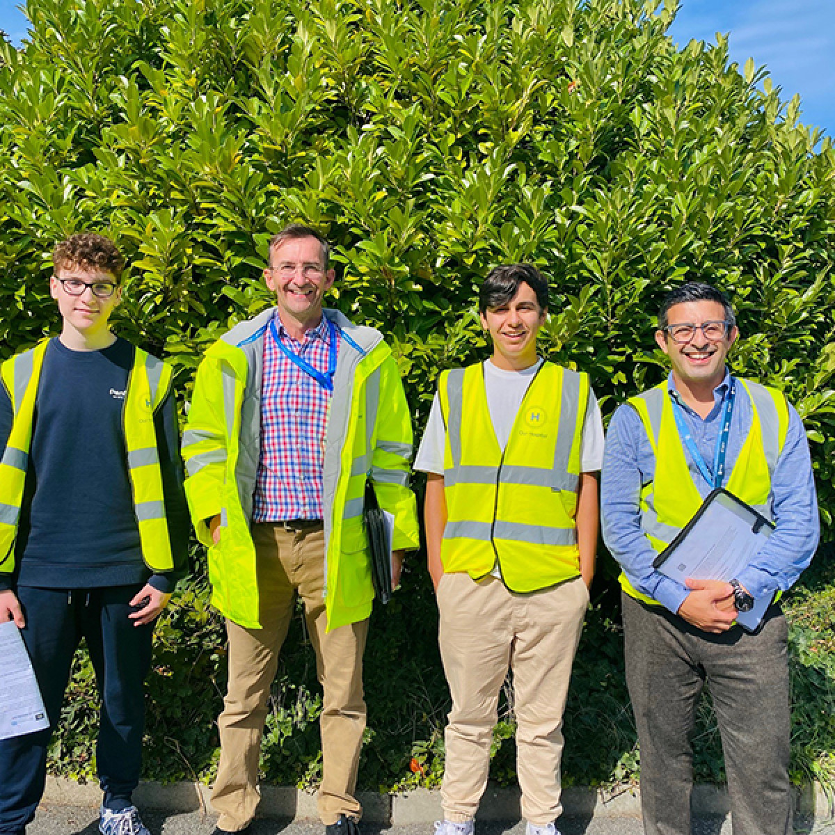 A busy week for Hautlieu's DEC! students