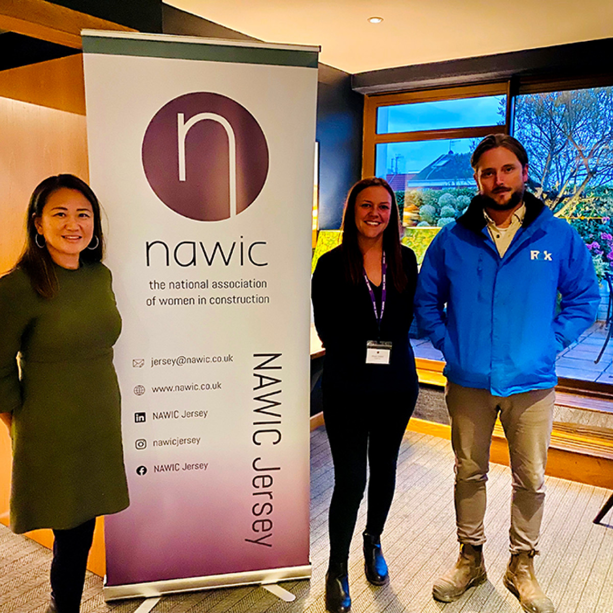 Rok team at NAWIC Jersey talk on domestic energy