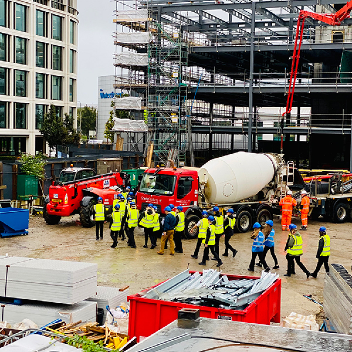 Hautlieu DEC students visit Rok site - IFC6