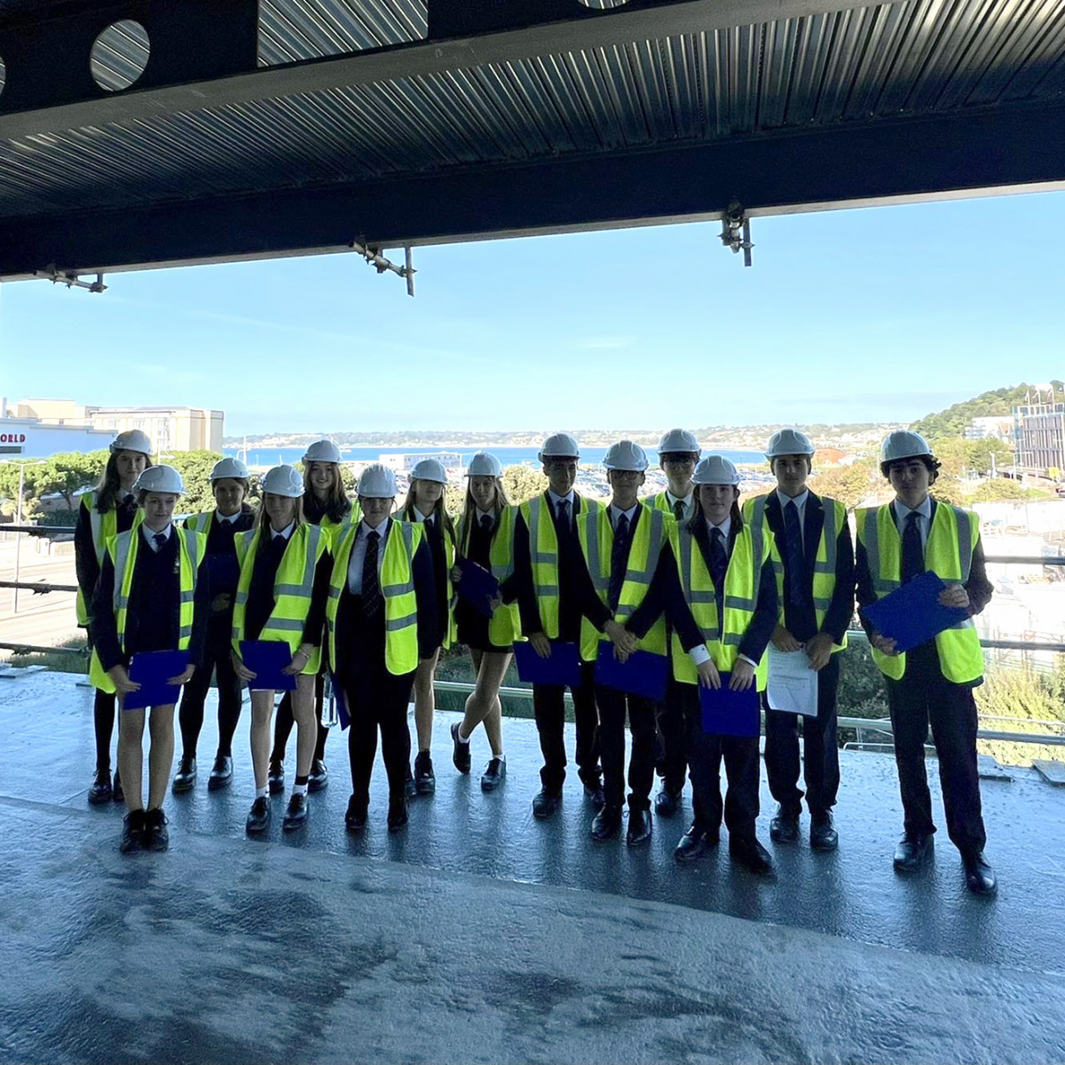 Les Quennevais DEC students visit Rok site - IFC6