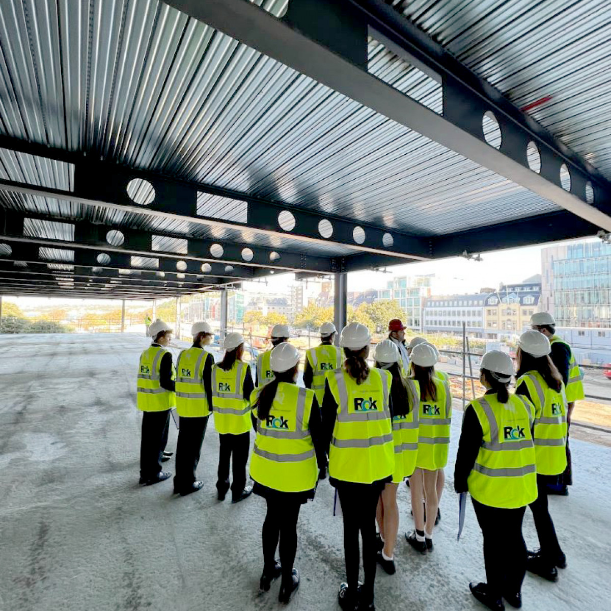 Les Quennevais DEC students visit Rok site - IFC6