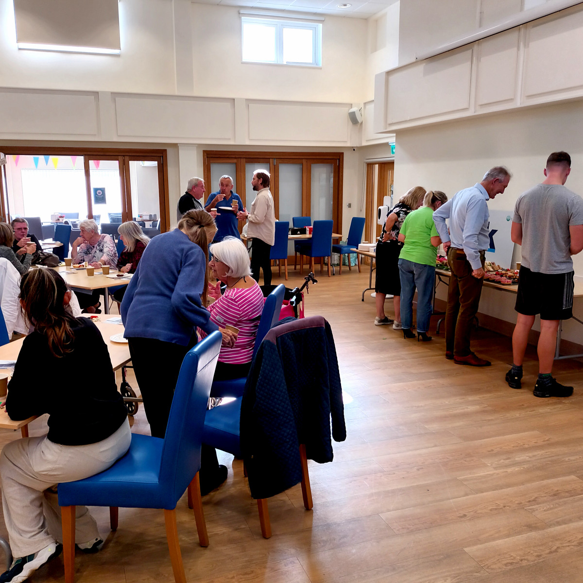 Afternoon tea to thank Le Marais residents