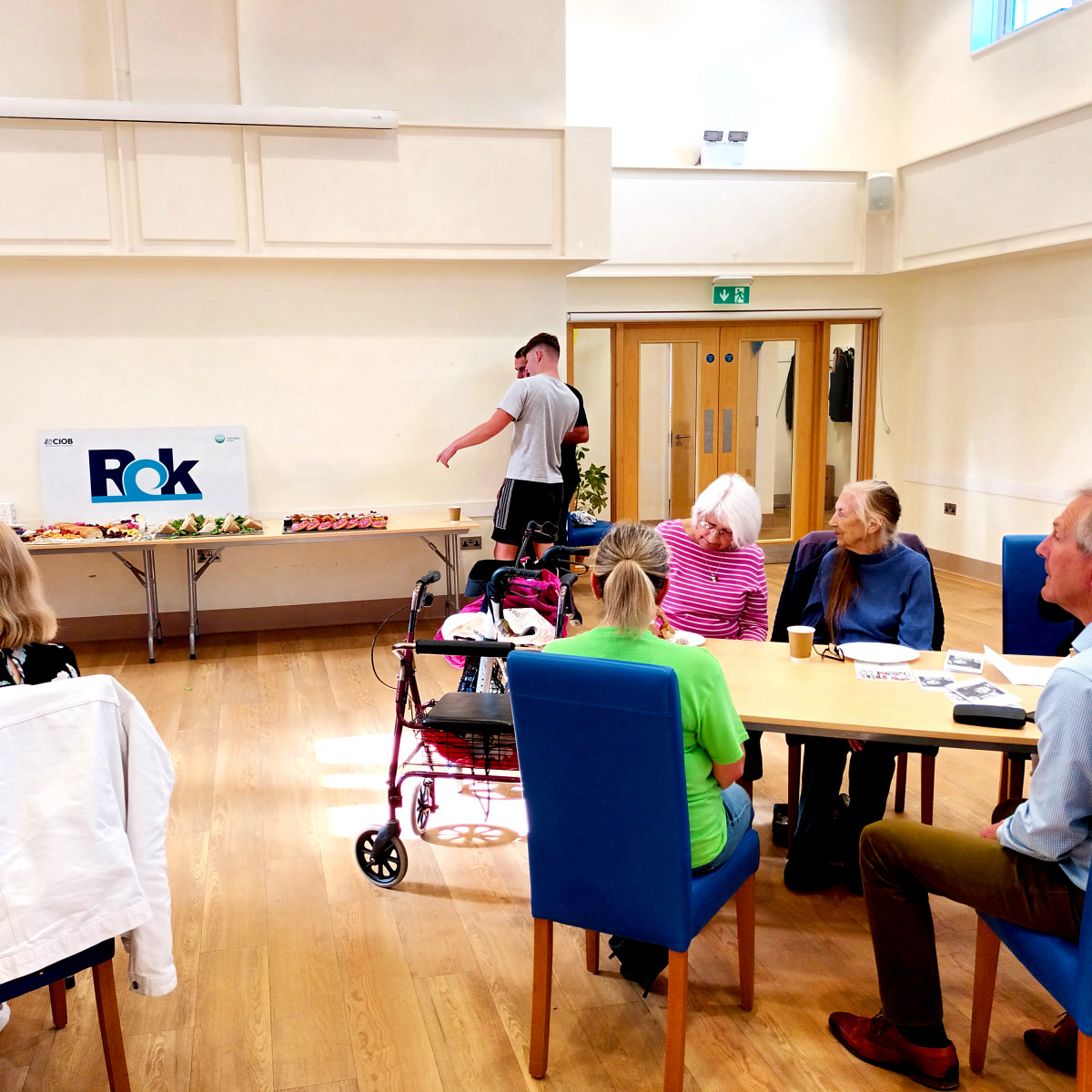 Afternoon tea to thank Le Marais residents