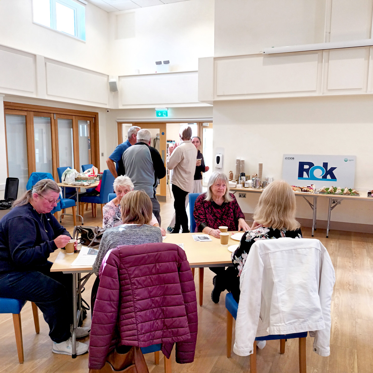 Afternoon tea to thank Le Marais residents