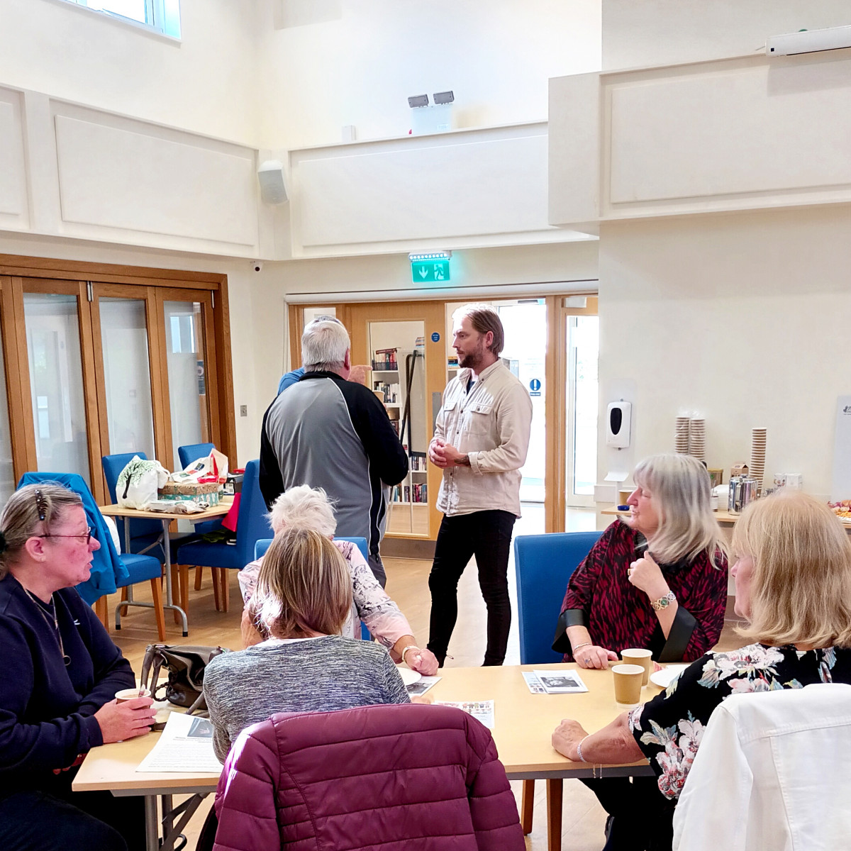 Afternoon tea to thank Le Marais residents