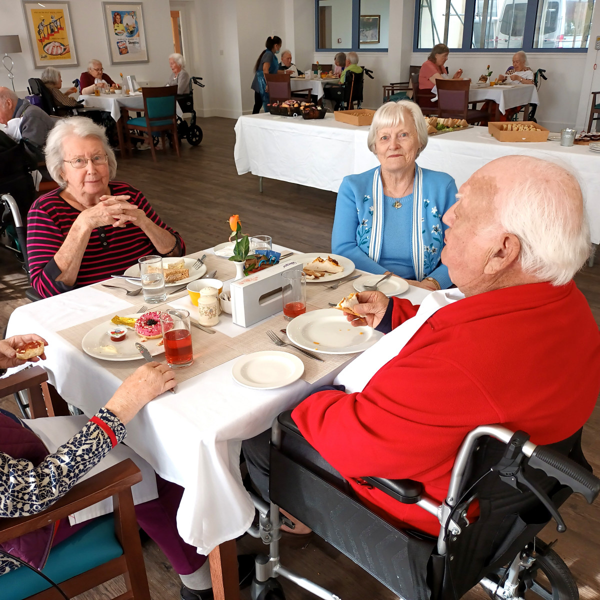 Afternoon tea to thank St Joseph's residents