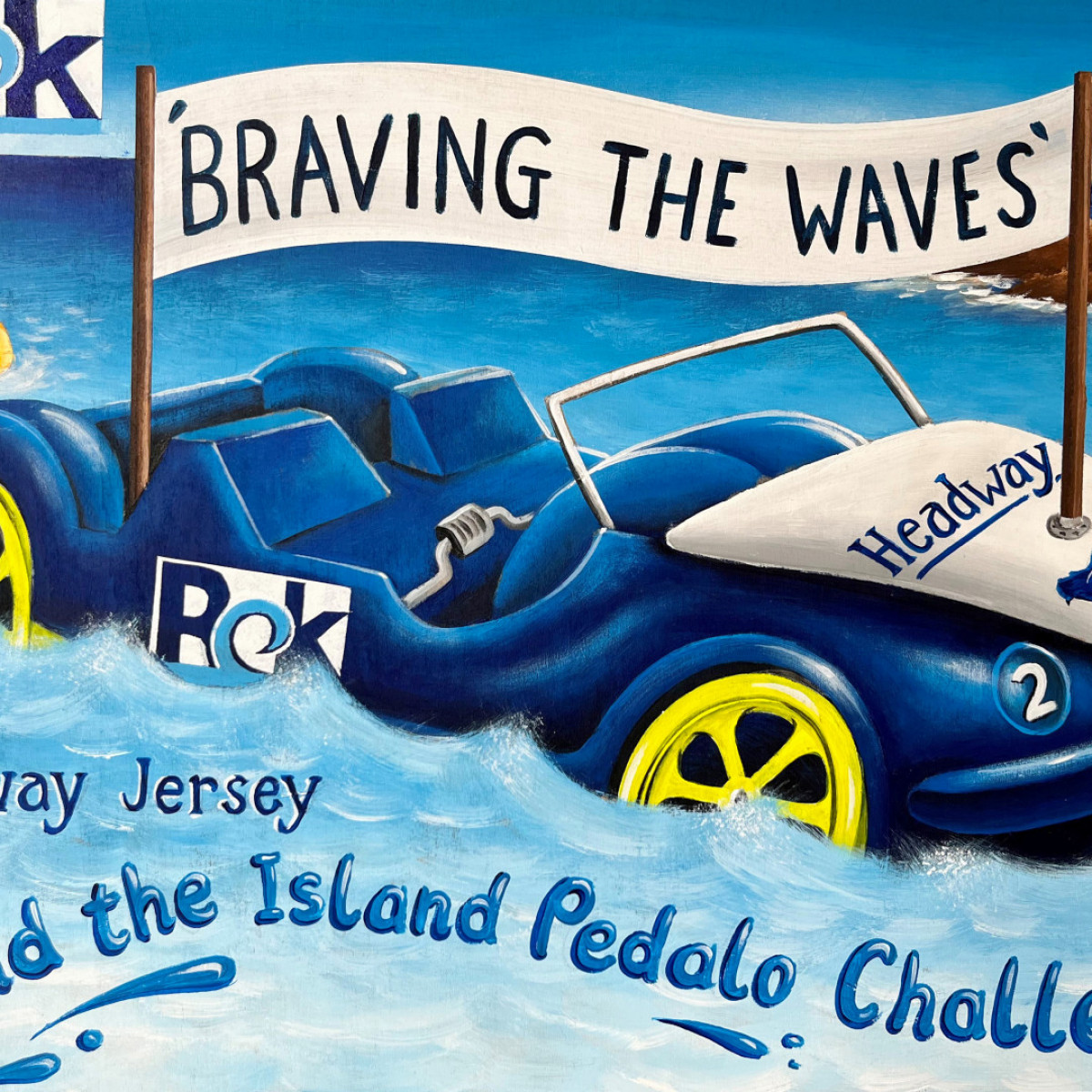 Rok team braves waves for Headway