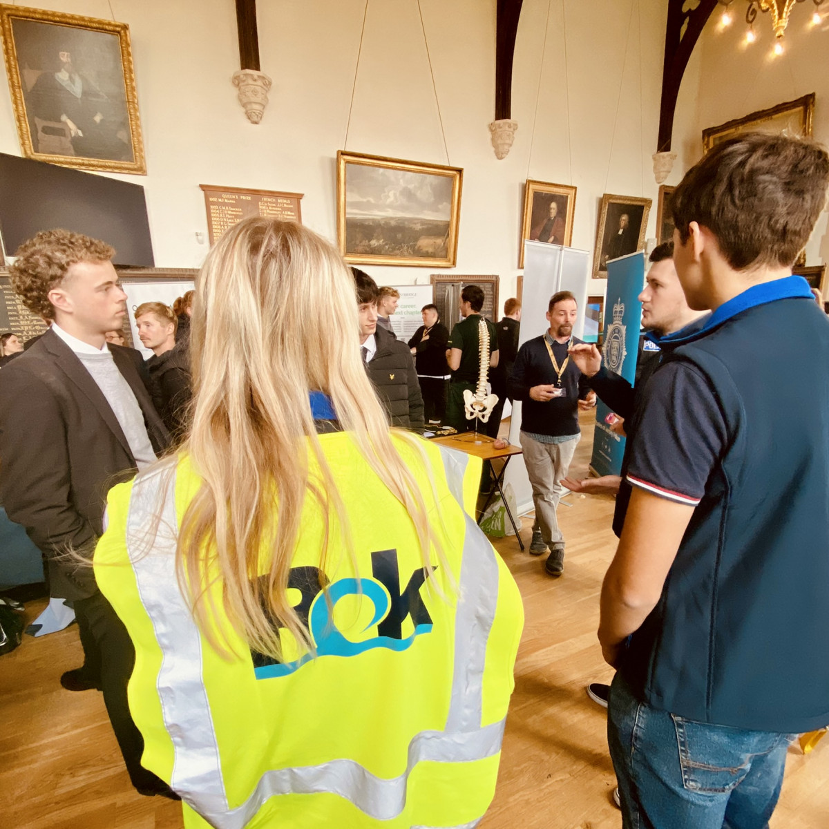 Rok team attends Victoria College Careers Fair