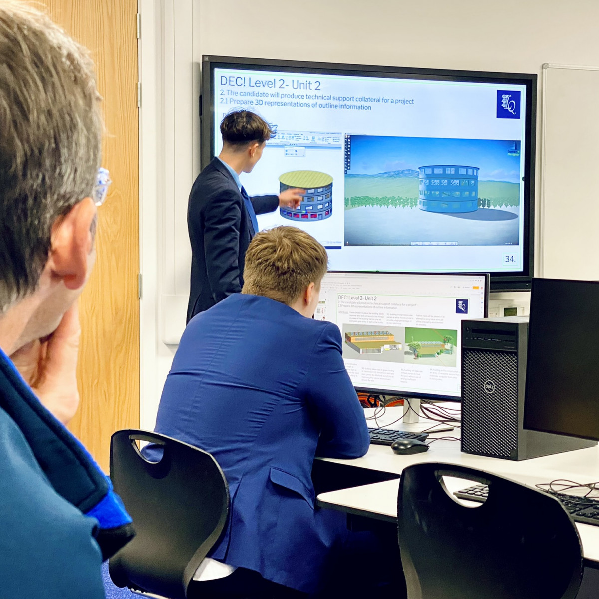 Immersive learning experience at Les Quennevais School