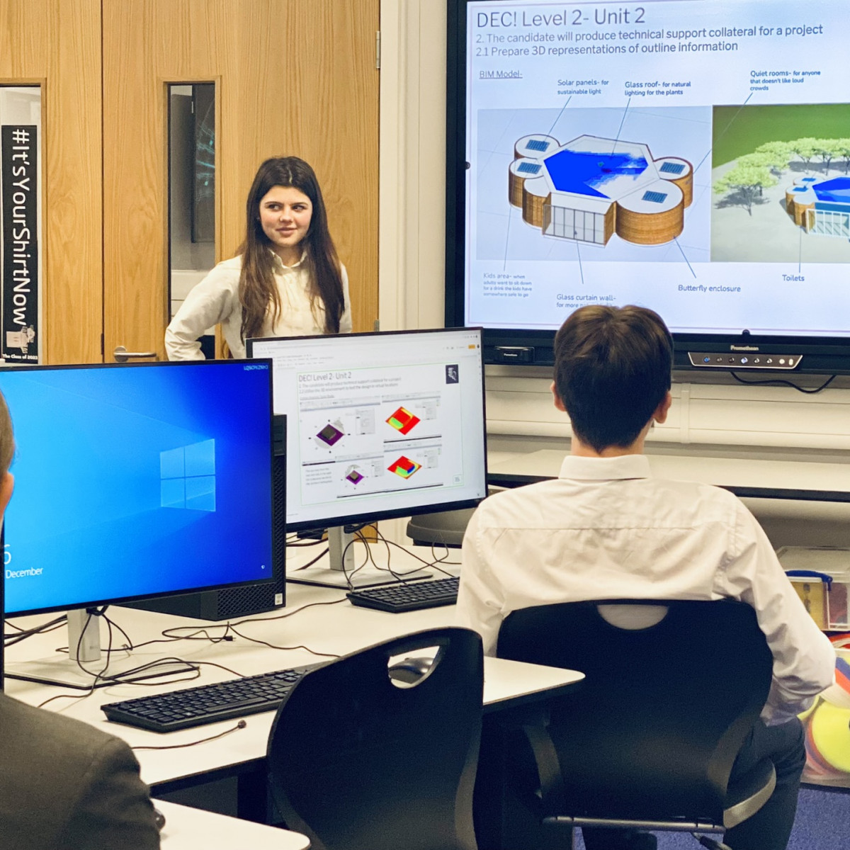 Immersive learning experience at Les Quennevais School