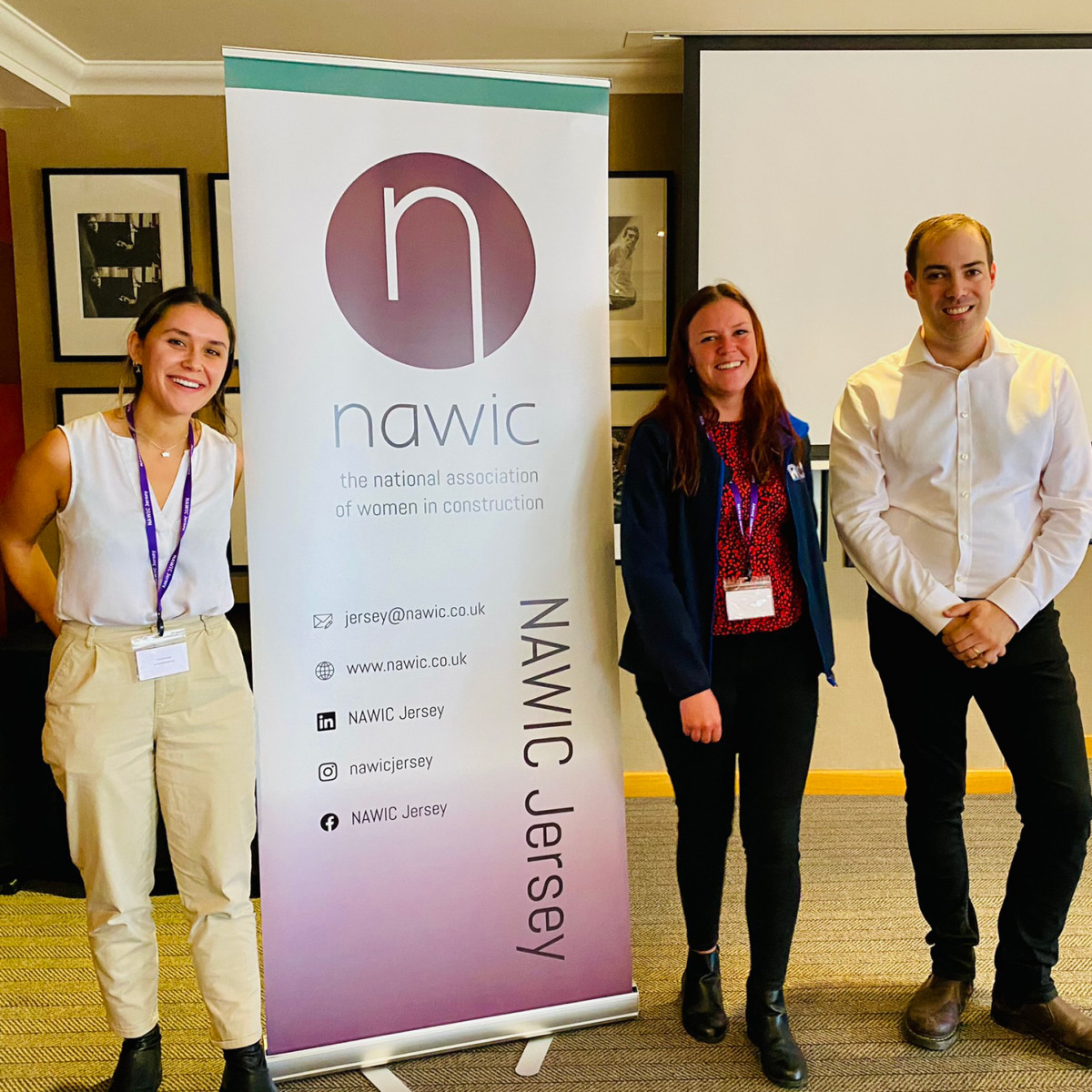 Rok team at NAWIC Jersey talk on embodied carbon