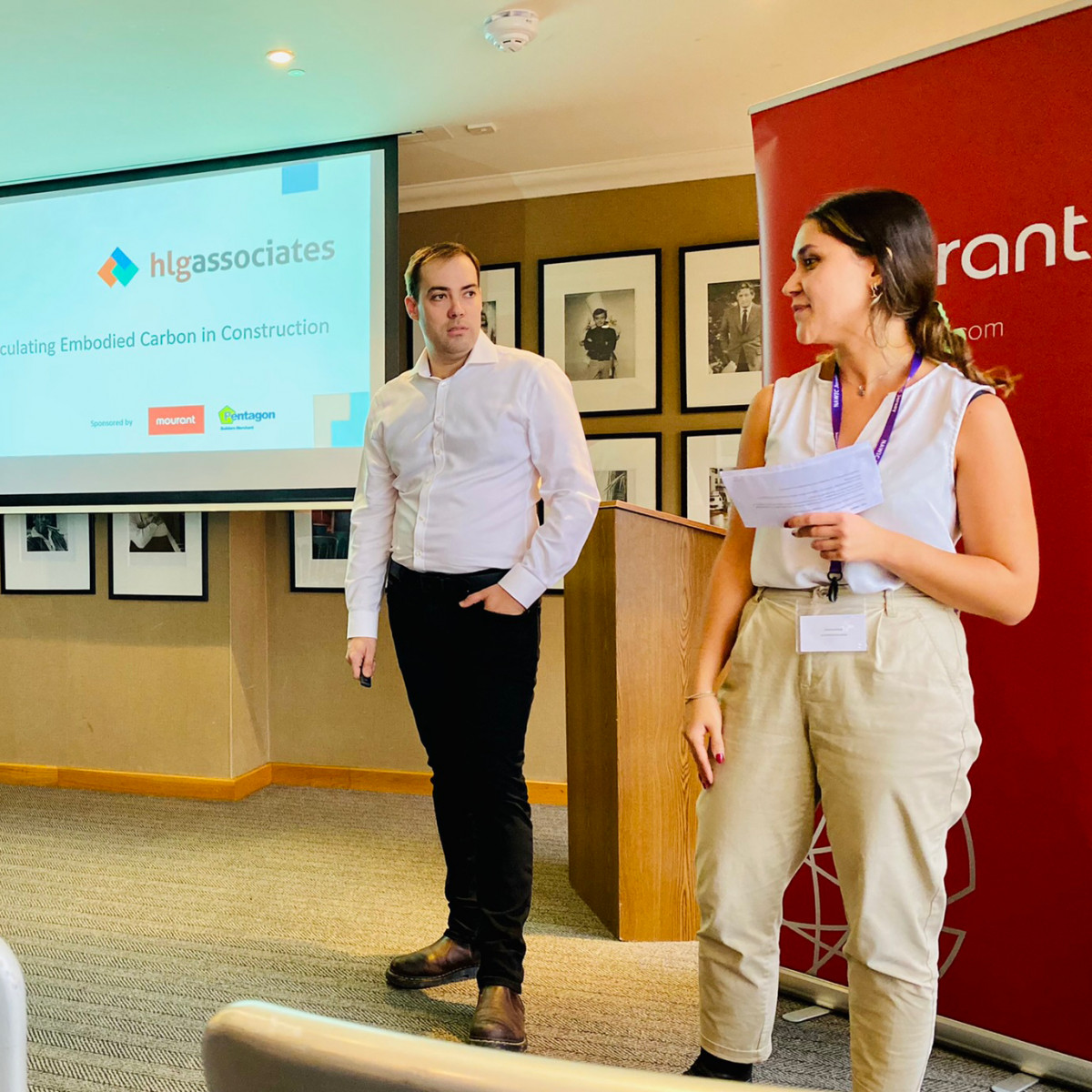 Rok team at NAWIC Jersey talk on embodied carbon