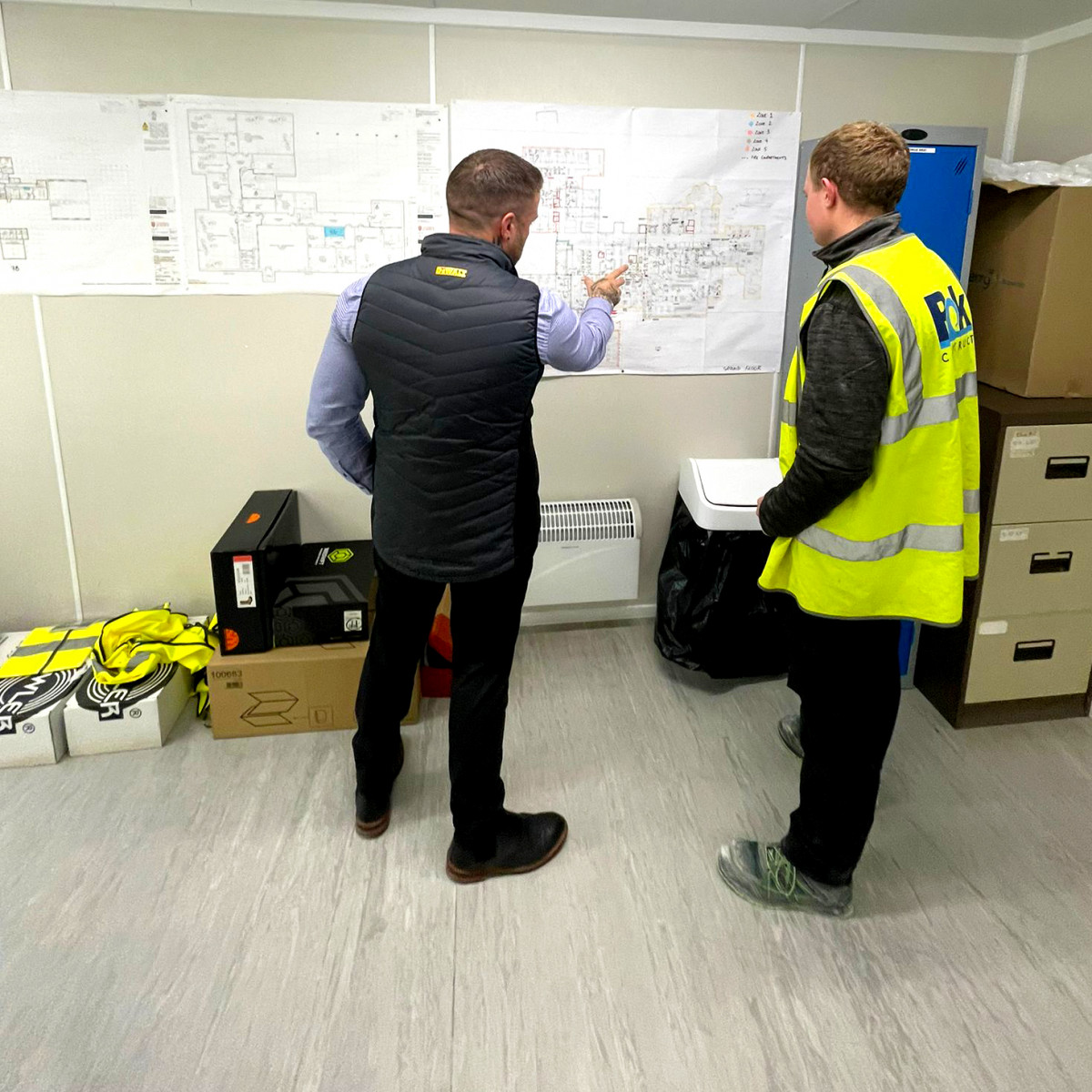 Eight Highlands students on work placements with Rok