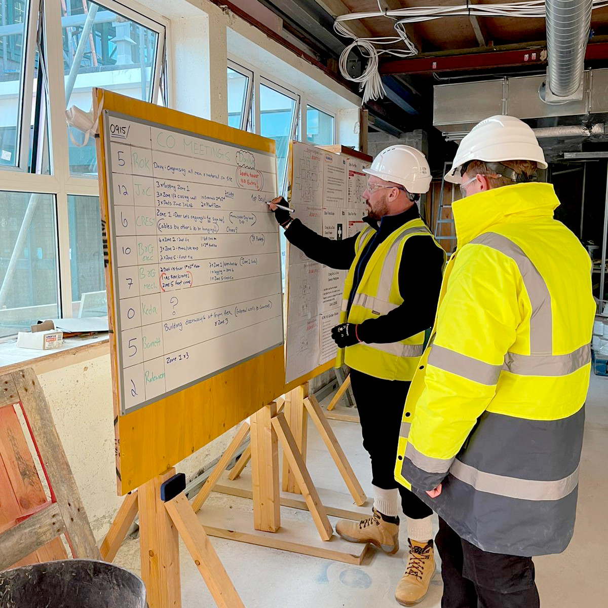 Eight Highlands students on work placements with Rok