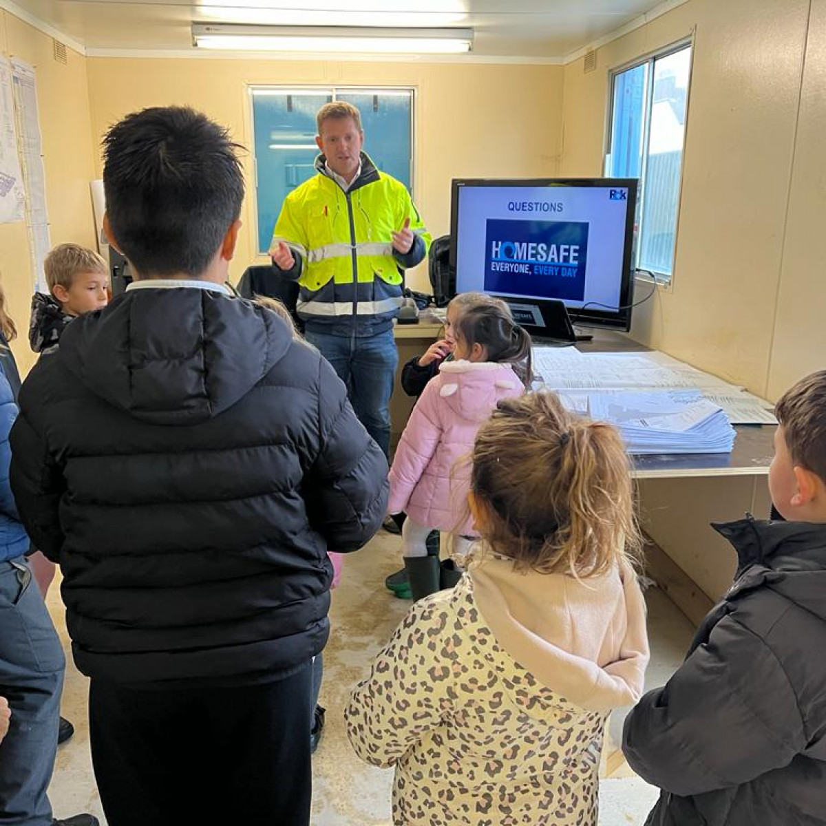 Springfield School Student Council Visit