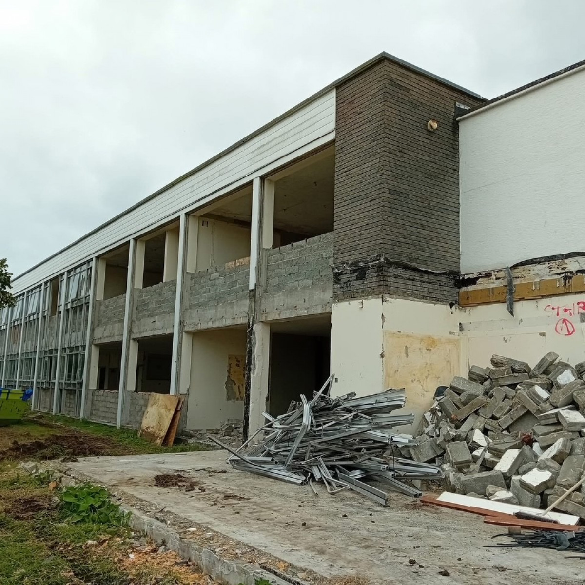 Demolition of LOC commences